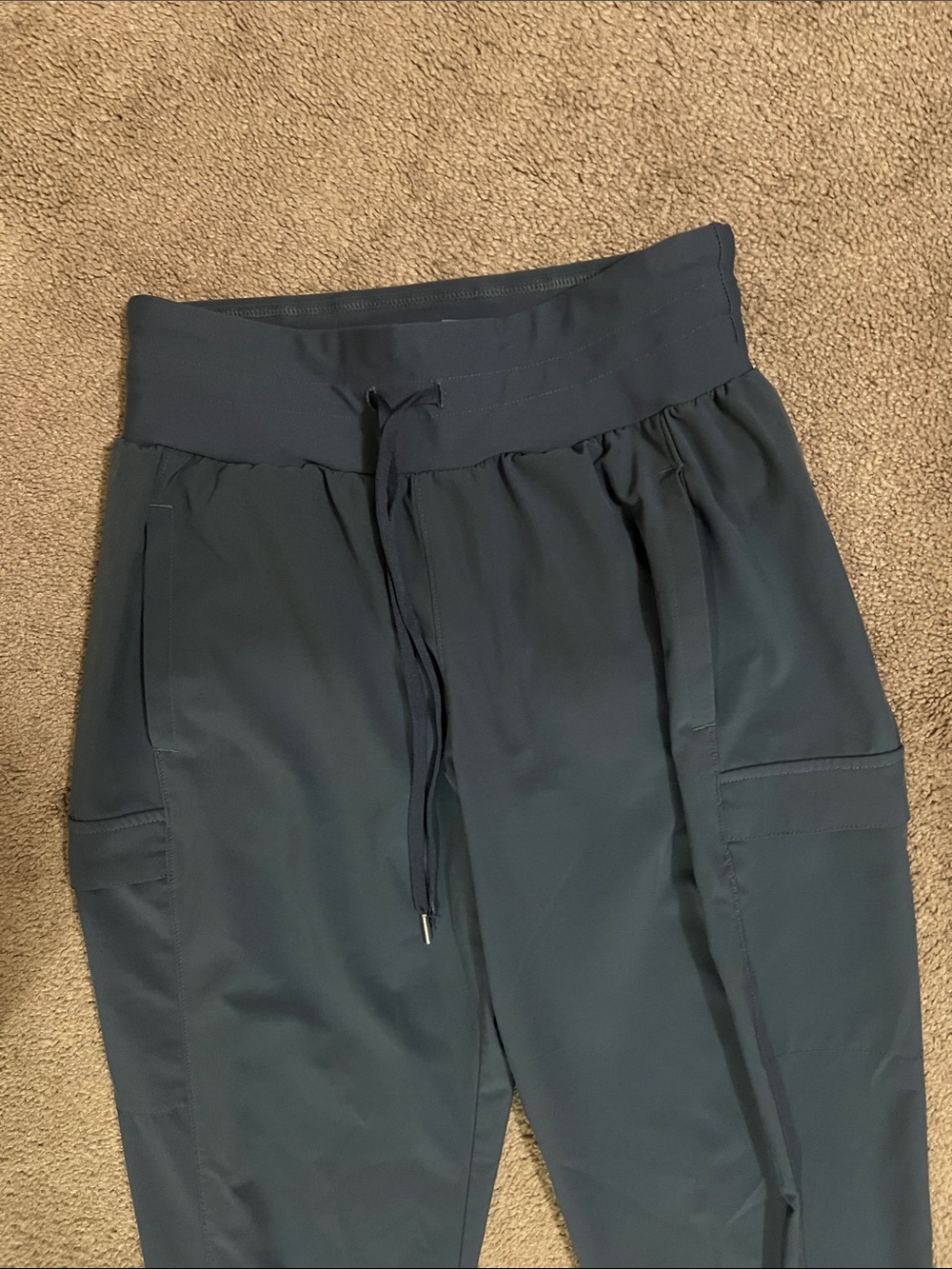 Calia by Carrie Underwood slate blue Women's TrueLight Cargo Pocket Jogger - Picture 2 of 5